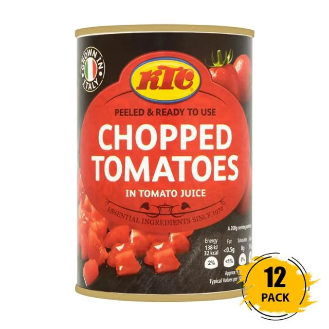 KTC Chopped Tomato 400G X 12