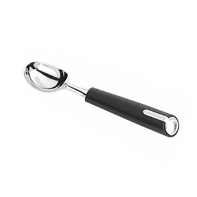 Black Handle- Ice Cream Spoon