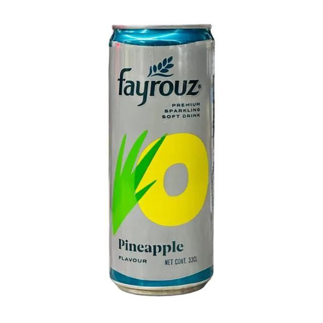 Fayrouz Pineapple Can 330ml