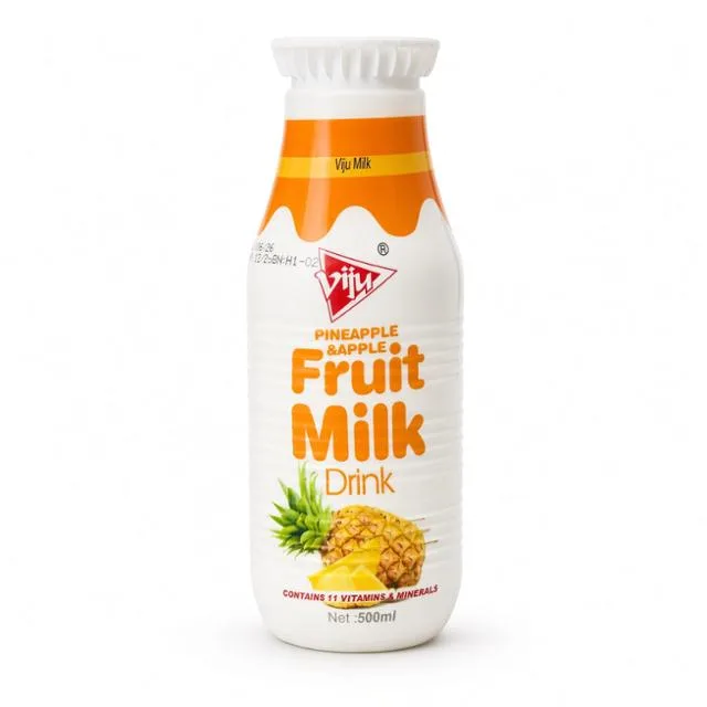 Viju Pineapple & Apple Fruit Milk 500ml