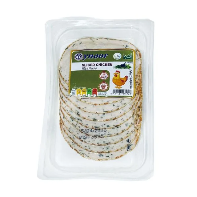 Aynoor Sliced Chicken Breast W.Herbs130g