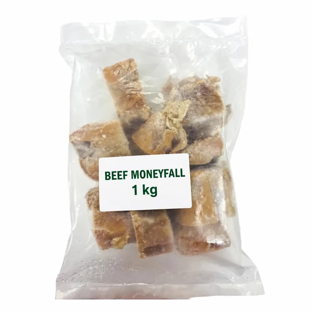 Frozen Beef Moneyfall 1kg