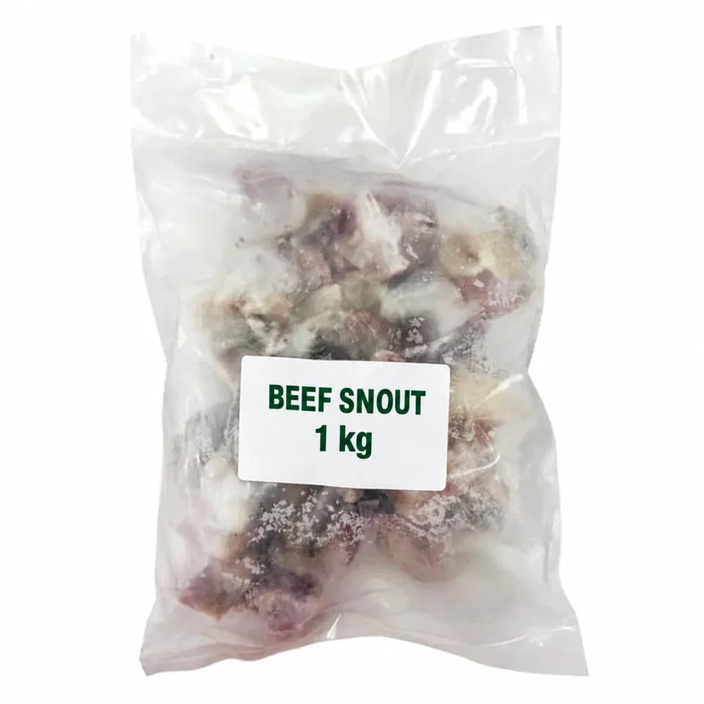Frozen Beef Snout 1kg