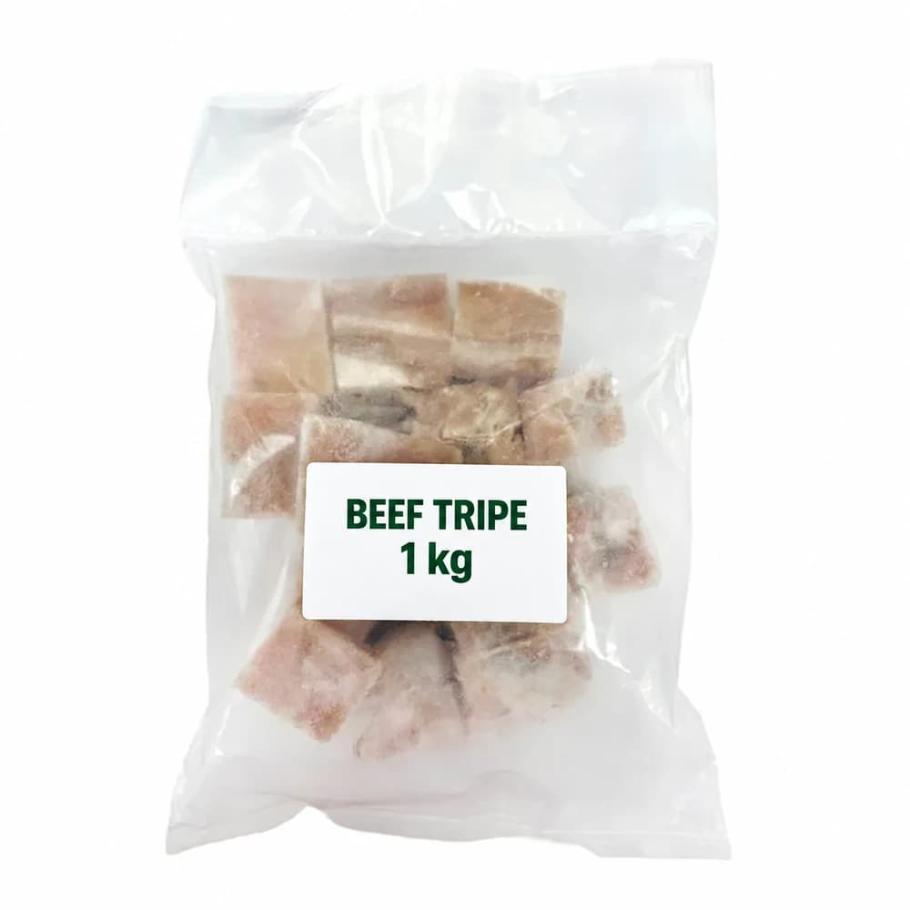 Frozen Beef Tripe 1kg