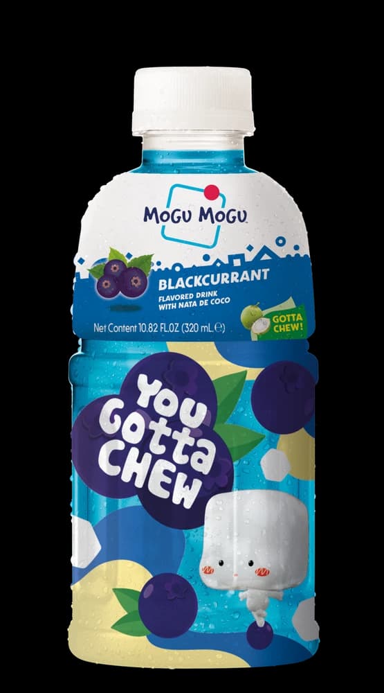 Mogu Mogu Black Currant Drink 320ml