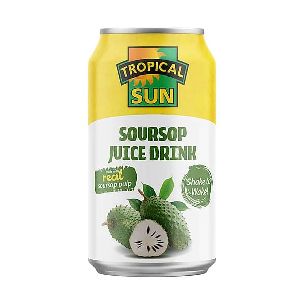 Tropical Sun Soursop Juice Drink Can 330ml