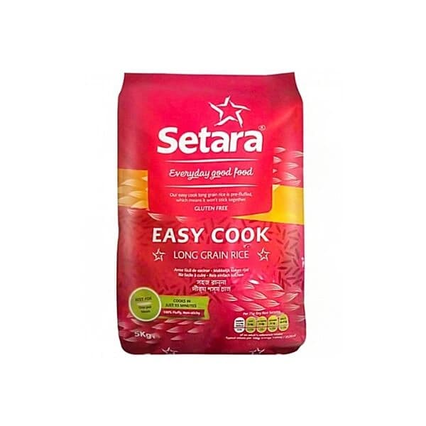 Setara Easy Cook Long Grain Rice 5kg
