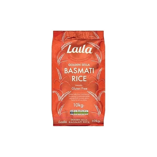 Laila Golden Sella Basmati Rice 10kg