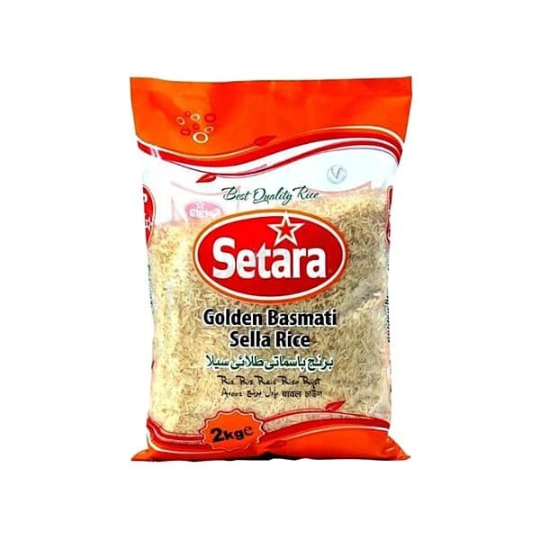 Setara Golden Basmati Sella Rice 2 kg