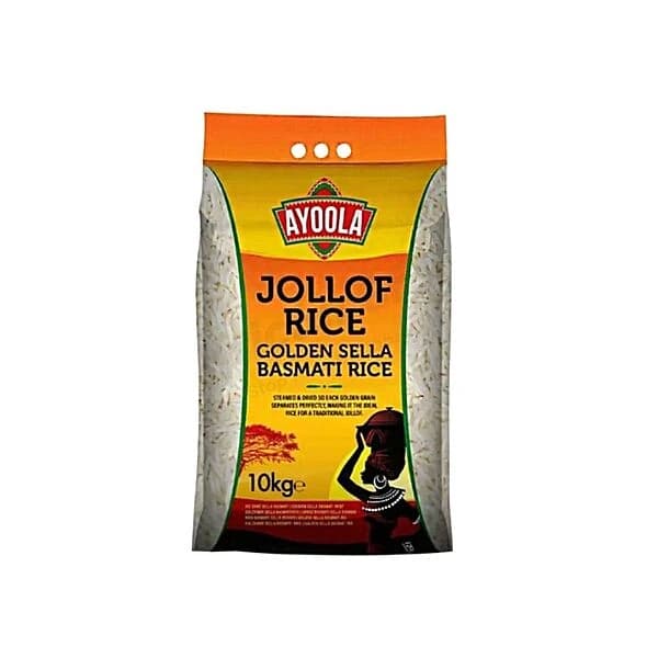 Ayoola Jollof Golden Sella Basmati Rice 10kg