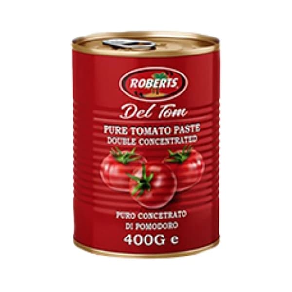 Roberts Del Tom Tomato Paste 400g