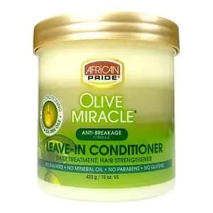 African Pride Olive Miracle Leave In Cond. 15Oz/425g