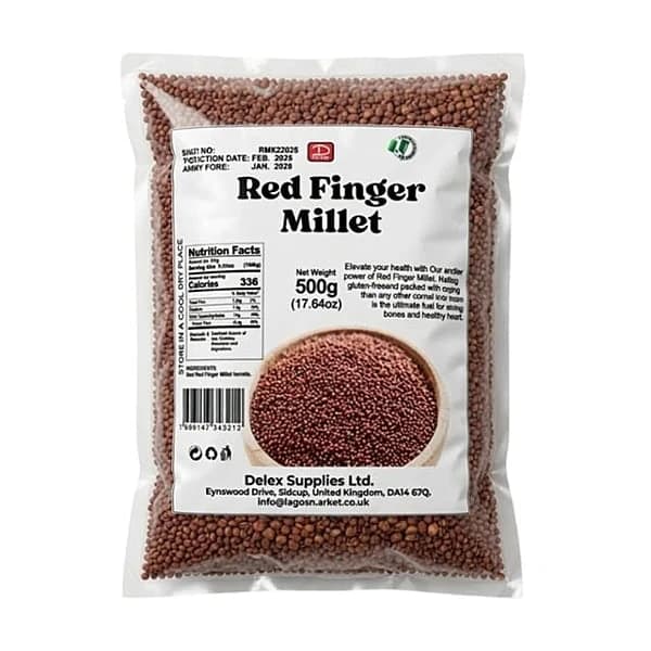 Delex Red Finger Millet 500g
