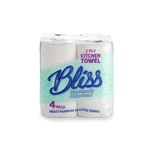 Bliss Kitchen Towel Pack 4