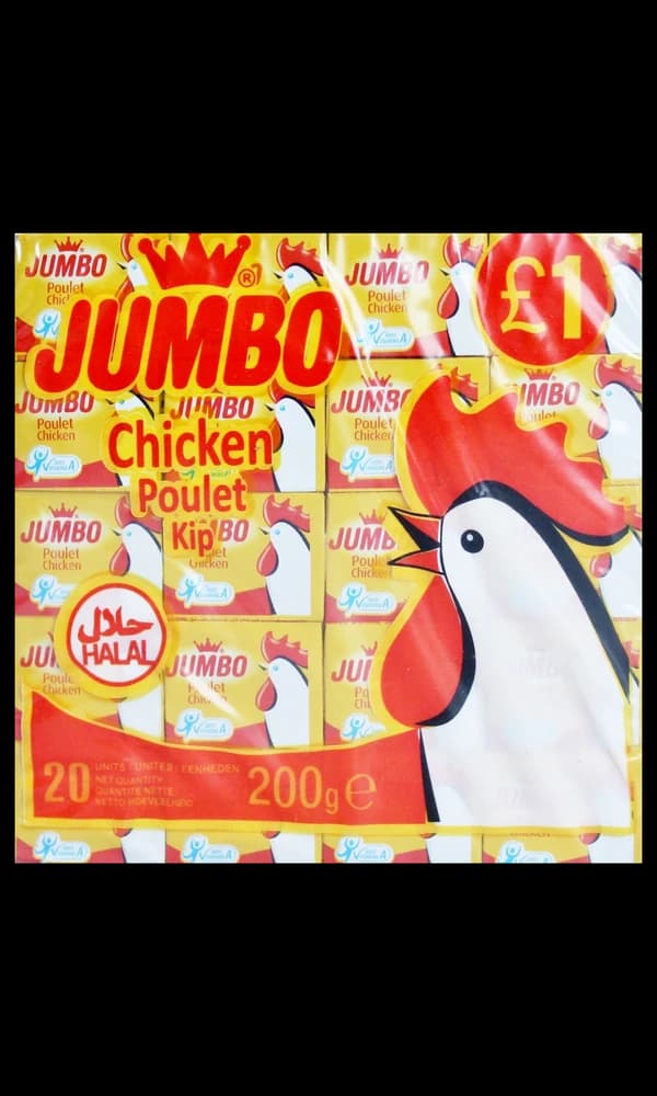 Jumbo Chicken Cubes 80g