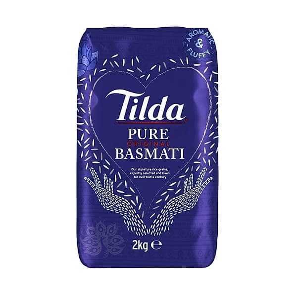 Tilda Pure Basmati Rice 2kg
