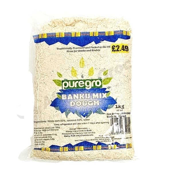 Puregro Banku Mix Dough 1kg