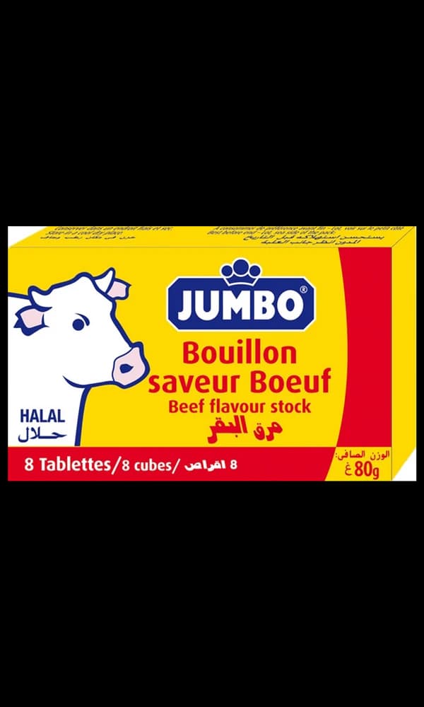 Jumbo Beef Cubes 80g