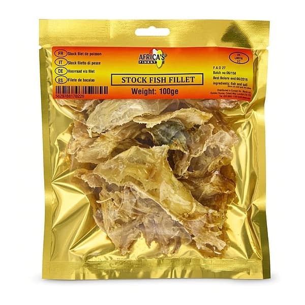 Africas Finest Stock Fish Fillet 100g