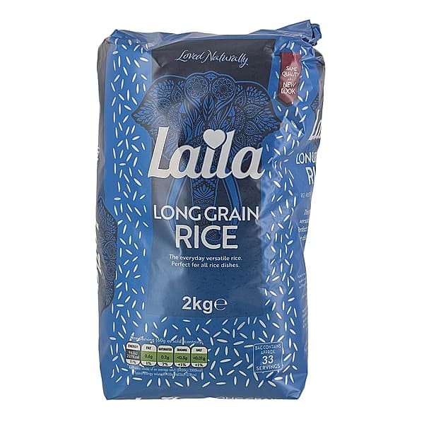 Laila Long Grain Rice 2kg