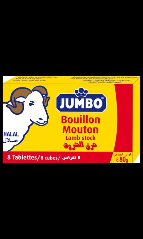 Jumbo Lamb Cubes 80g