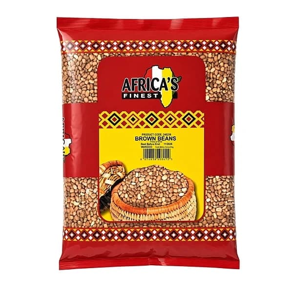 Africas Finest Brown Beans 4kg