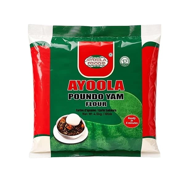 Ayoola Poundo Yam Flour 4.5kg