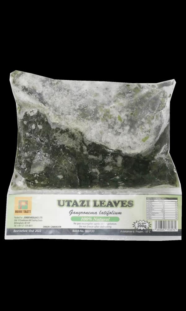 Home Taste Frozen Utazi Leaves 200g
