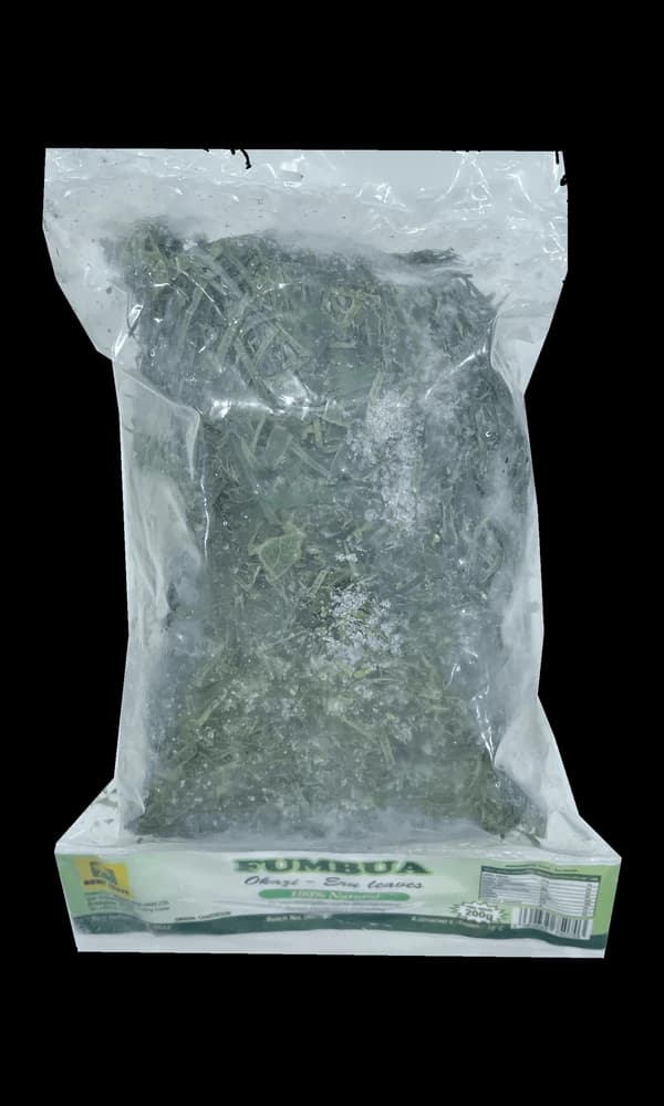 Home Taste Frozen Okazi Leaves(Fumbua) 200g
