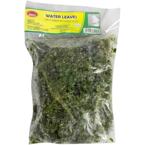 Frozen Water Leaves
